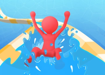 Waterpark Slide Race